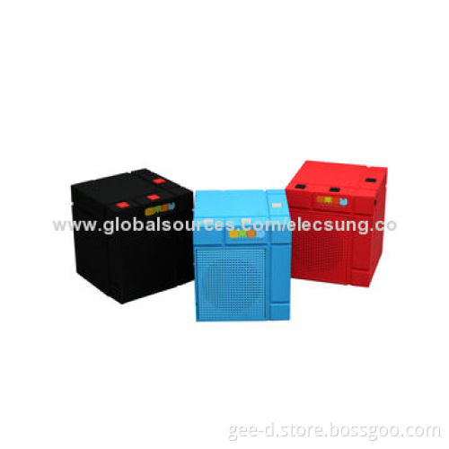 Mini Bluetooth Speaker with Classic Design, Mondrian Series, New Design for Promotion